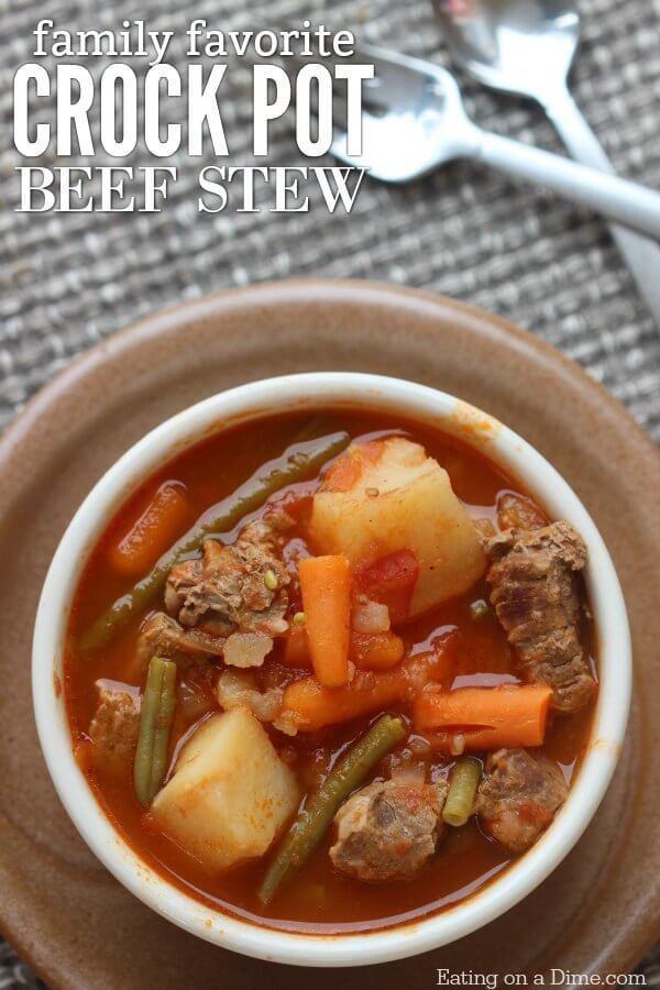 Crockpot Lamb Stew
 Quick & Easy Crock pot Beef Stew Recipe Eating on a Dime
