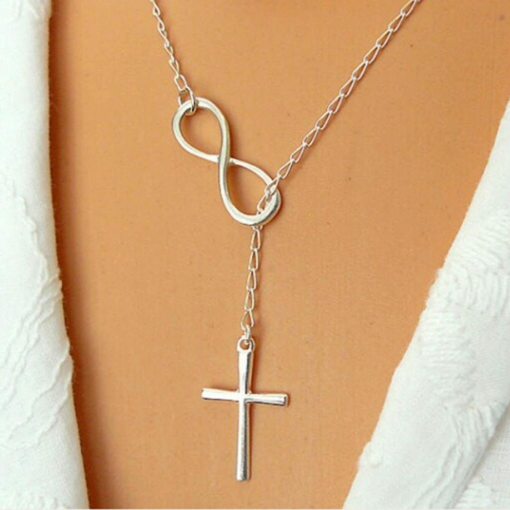Cross And Infinity Necklace
 Silver Infinity and Cross Necklace ly $1 70 FREE
