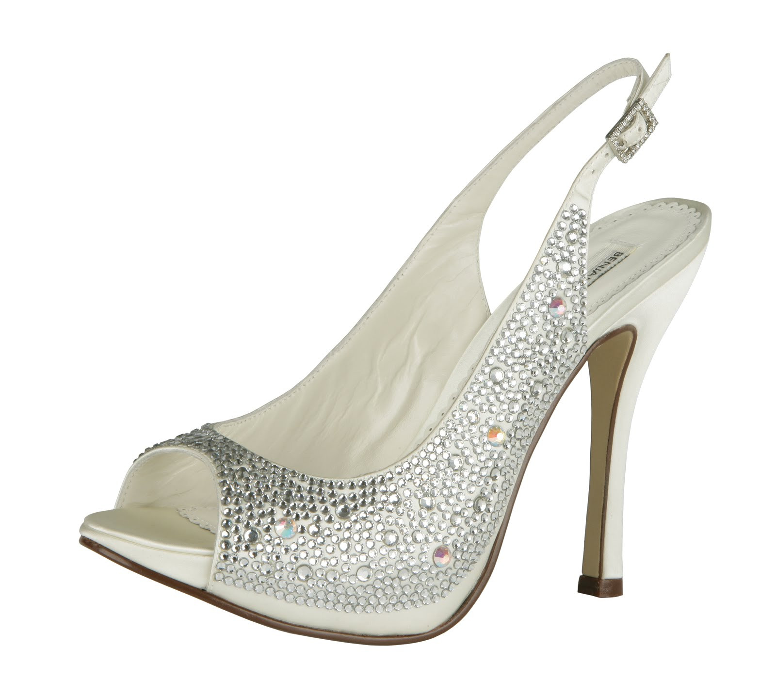 Crystal Wedding Shoes
 Everything But The Dress All Crystal Bridal Shoes by