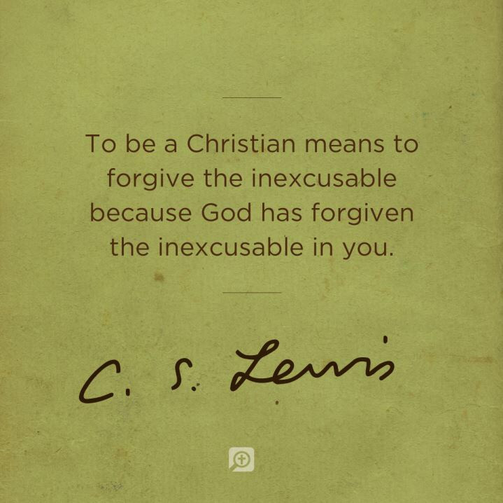 Cs Lewis Easter Quotes
 Forgiveness – C S Lewis