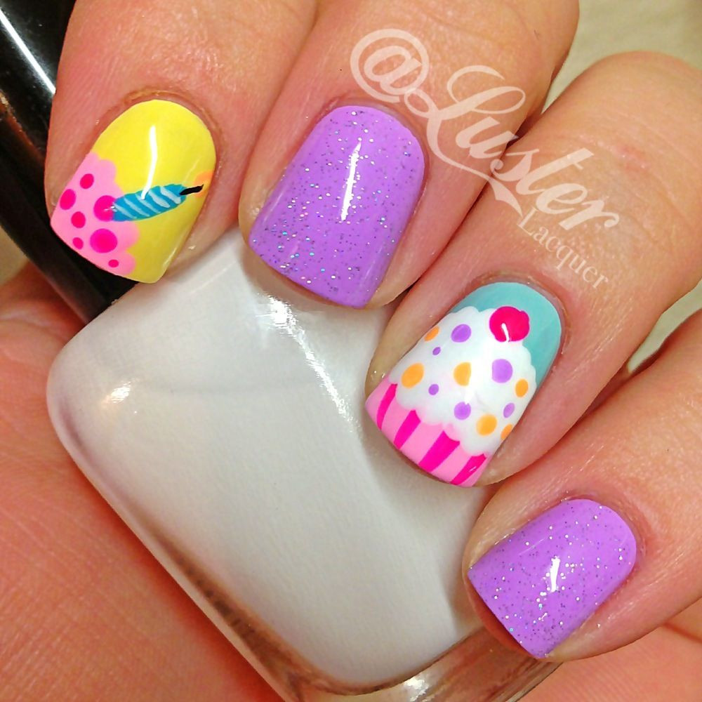 Cupcake Nail Art
 Luster Lacquer My Week in Instagram