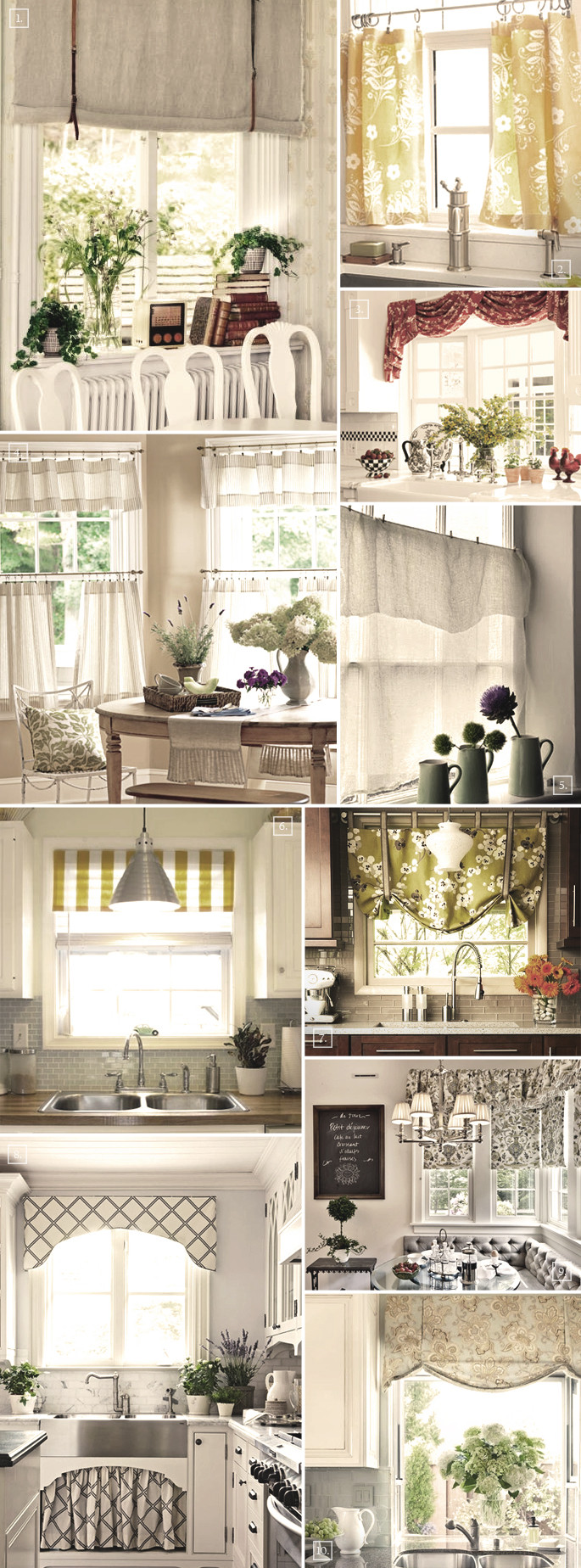 Curtain Ideas For Kitchen
 Decorating The Windows With These Kitchen Curtain Ideas