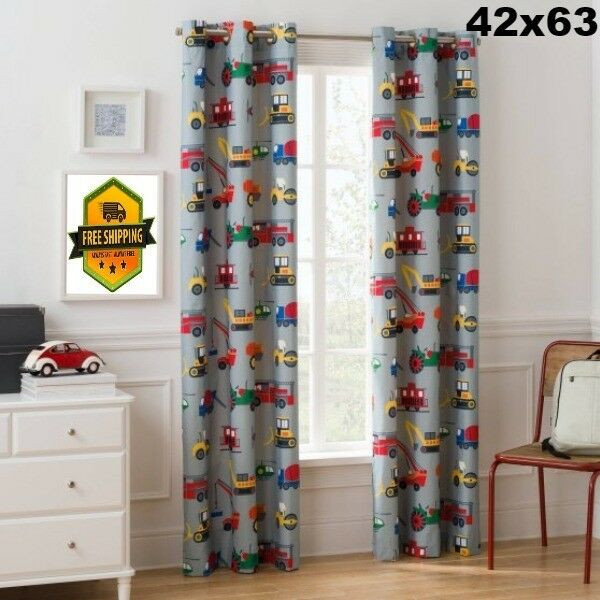 Curtains For Boys Bedroom
 Unique Boys curtains Panel for bedroom playroom kids boy