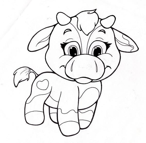 Cute Animal Coloring Pages For Kids
 Pin by Christina Arnold on Rock Painting