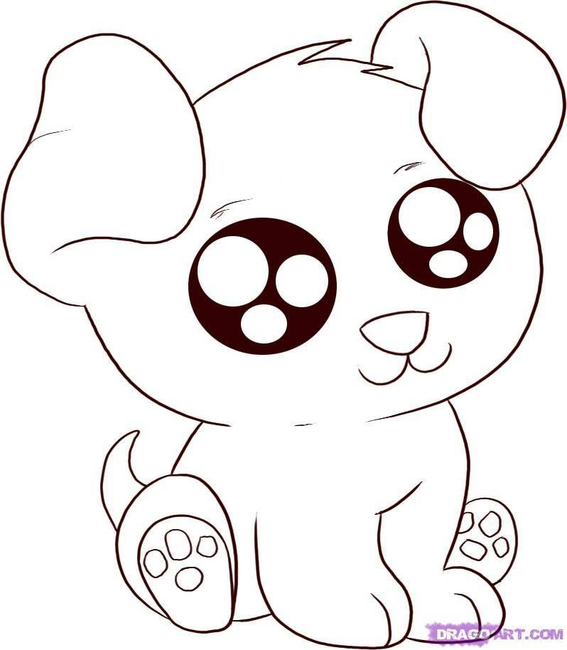 Cute Animal Coloring Pages For Kids
 Cute Animal Coloring Pages