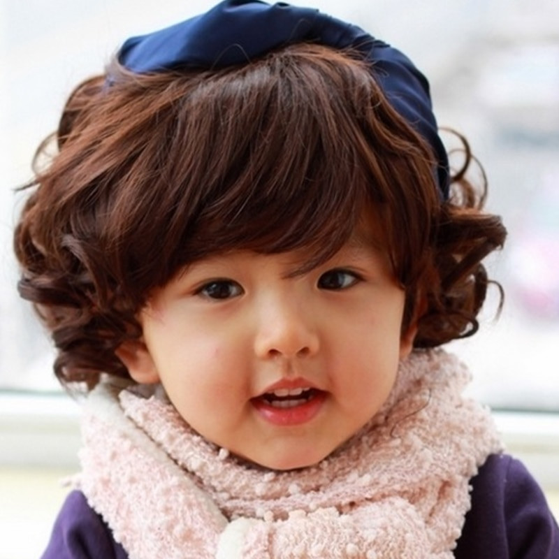 Cute Baby Hairstyles
 Professional graphy Children Cool Baby Boy Curly