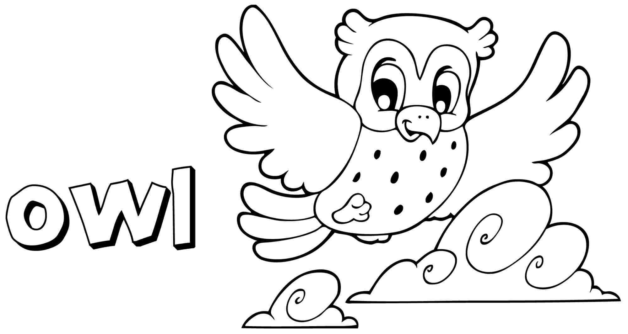 Cute Baby Owl Coloring Pages
 Cute Baby Owl Drawing at GetDrawings