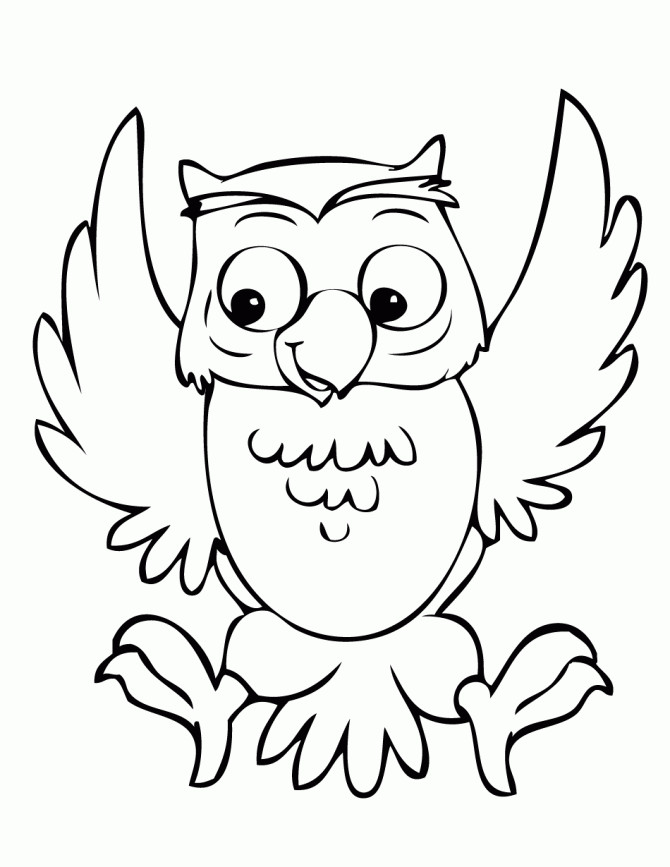 Cute Baby Owl Coloring Pages
 Cute Baby Owls Colouring Pages Cliparts
