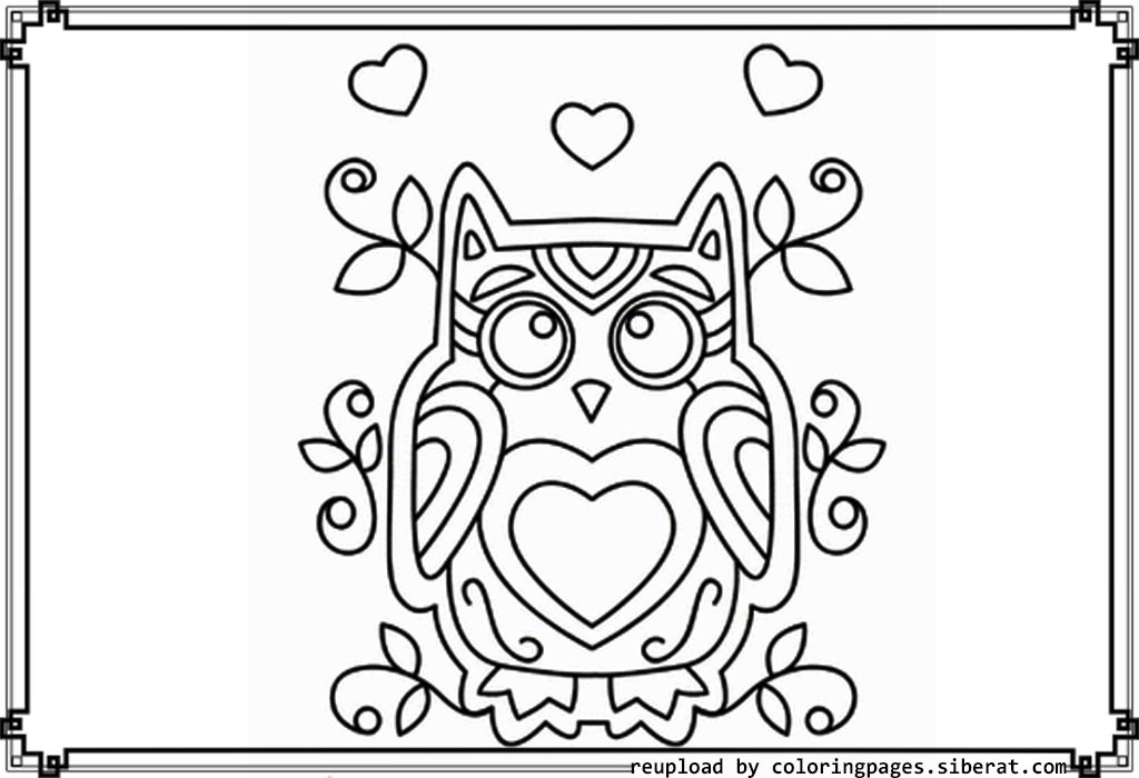 Cute Baby Owl Coloring Pages
 Free Cute Baby Owl Coloring Pages Download Free Clip Art
