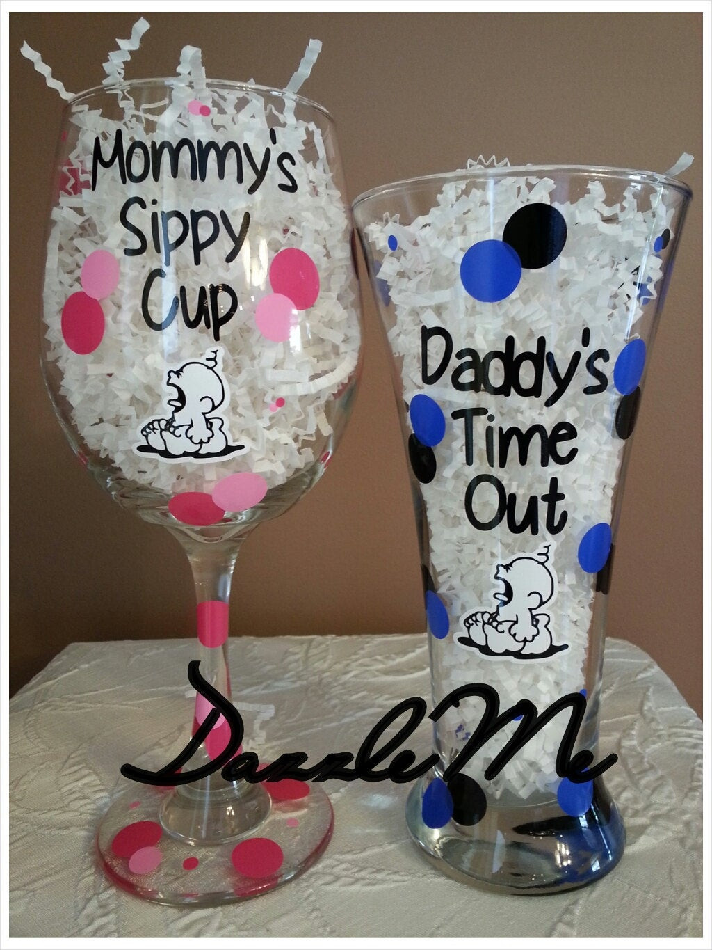 Cute Baby Shower Gift
 Cute Baby Shower Gift Mommys Sippy Cup & by DazzleMeByCamelle