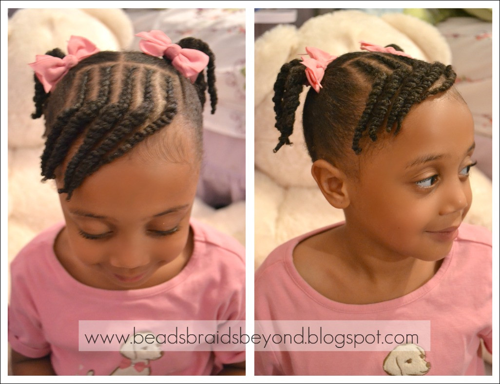 Cute Braiding Hairstyles For Little Girls
 Beads Braids and Beyond Little Girls Natural Hairstyle