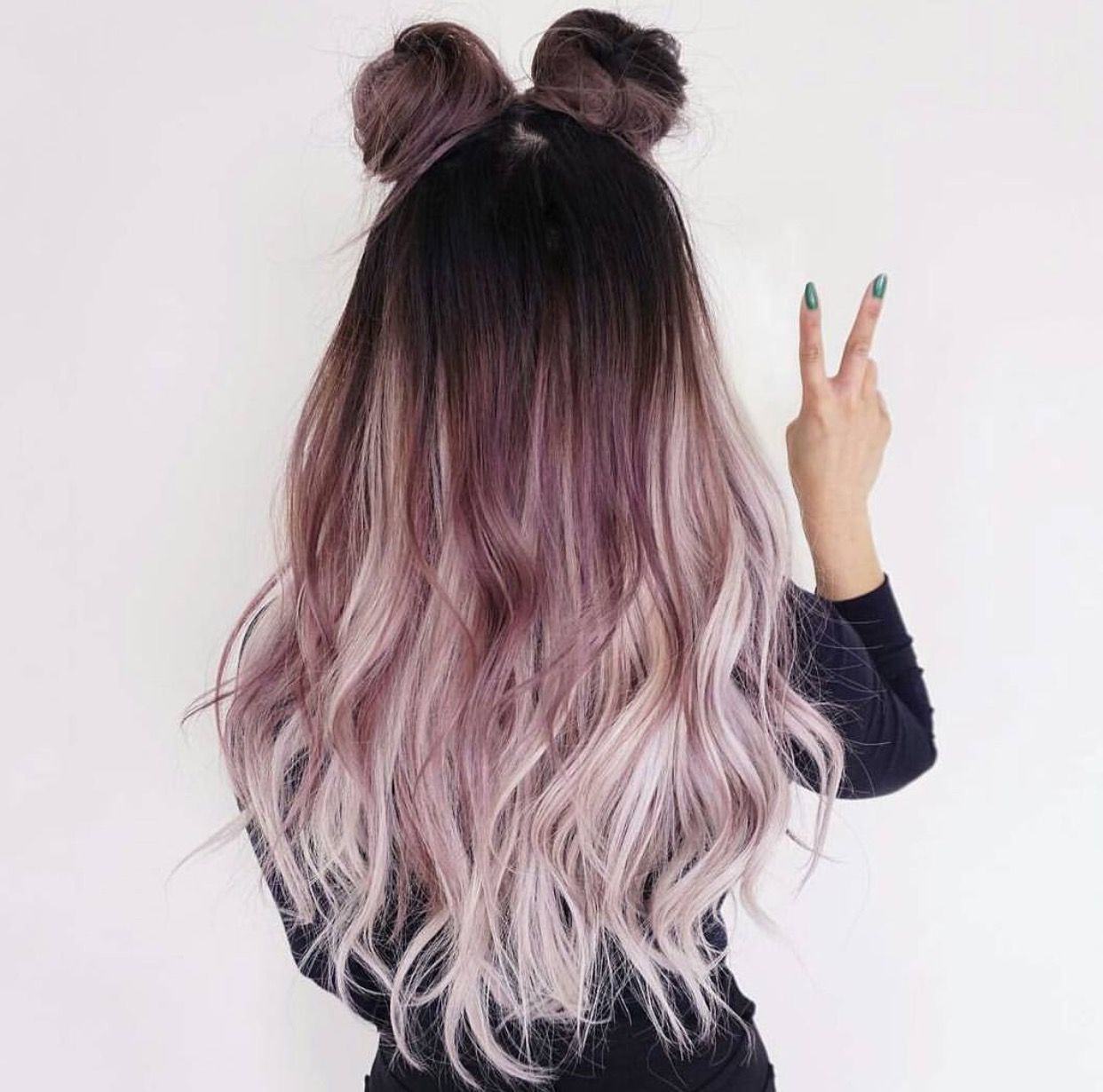 Cute Dyed Hairstyles
 Awesome rockin hairstyle and color Ombre dark to light