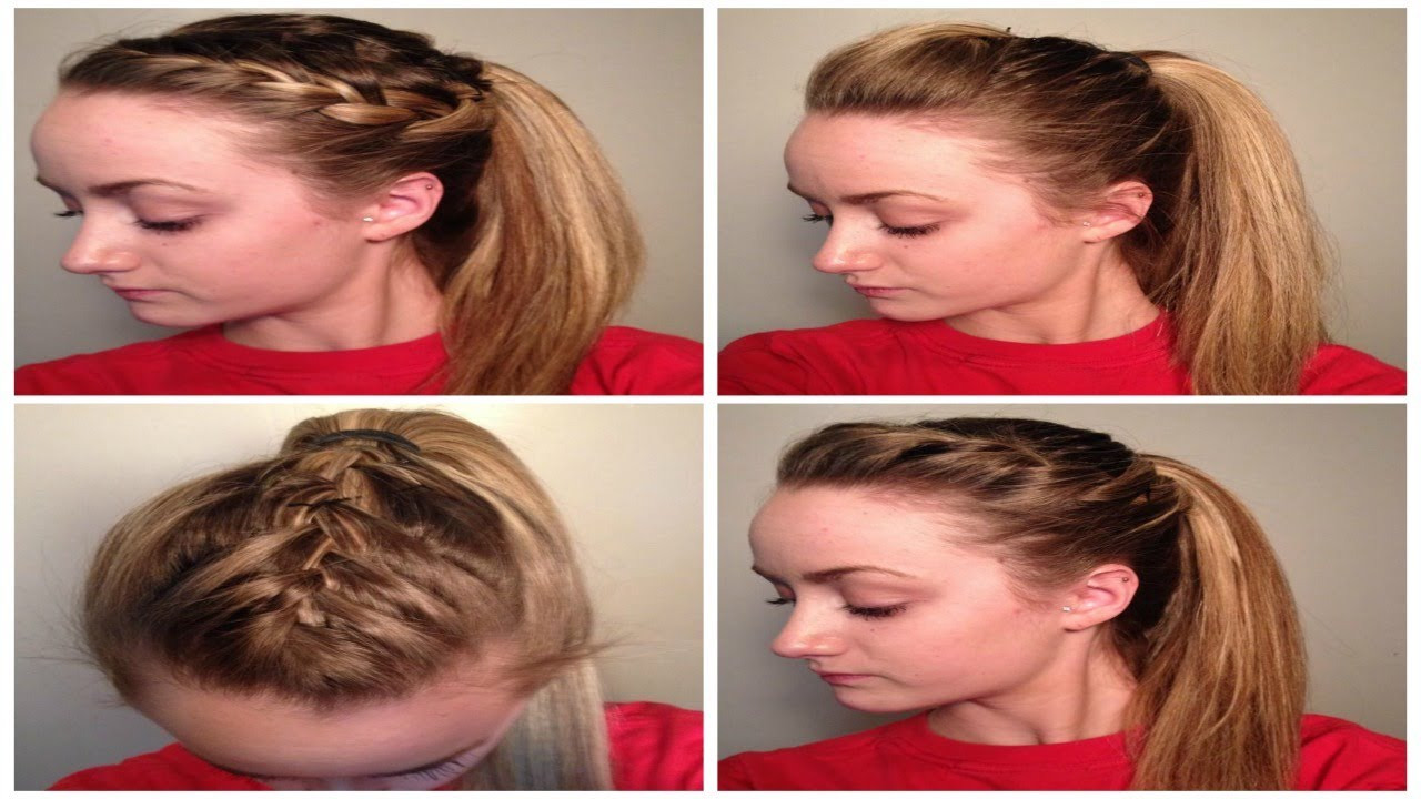 Cute Easy Fast Hairstyles
 4 Quick Easy CUTE Sporty Hairstyles ♡