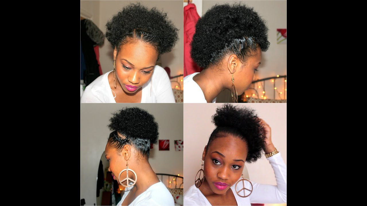 Cute Easy Natural Hairstyles
 21 Four Quick easy styles for Short Natural Hair