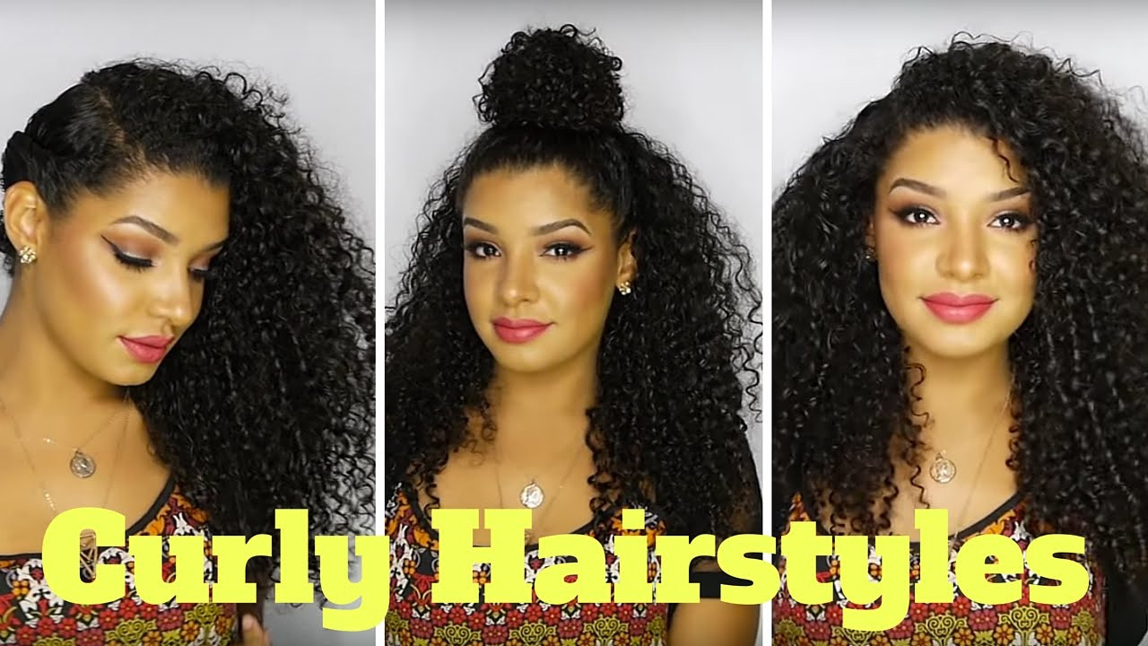 Cute Easy Natural Hairstyles
 Cute & Easy Curly Hairstyles For Natural Hair