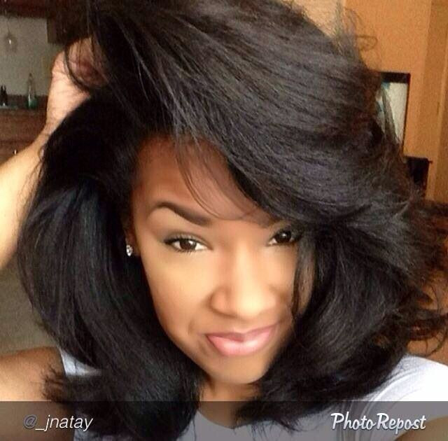 Cute Flat Iron Hairstyles
 Weave Afo Braids Relaxed Natural & so much more