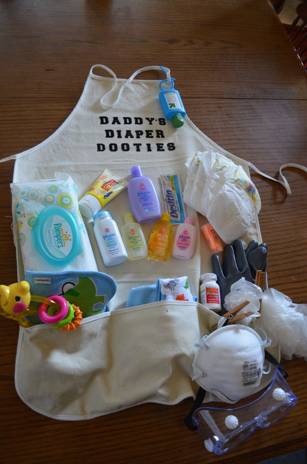 Cute Gift Ideas For Baby Shower
 A diaper apron t Cute for first time dads