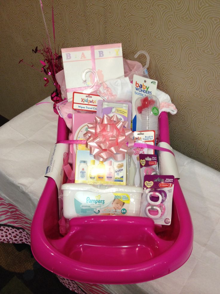 Cute Gift Ideas For Baby Shower
 Baby shower t basket idea