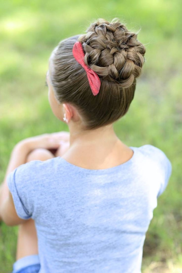 Cute Girls Hairstyles Buns
 87 best Dance Hairstyles images on Pinterest