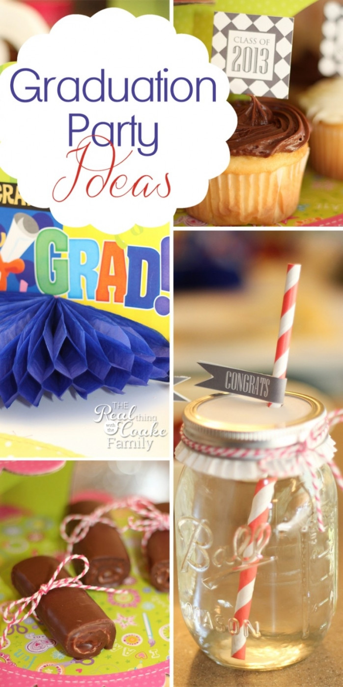 Cute Graduation Party Ideas
 Quick Easy and Cute Graduation Party Ideas The Real