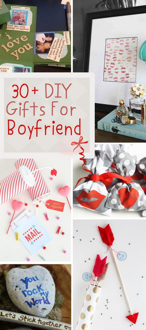 Cute Homemade Birthday Gifts For Boyfriend
 30 DIY Gifts For Boyfriend