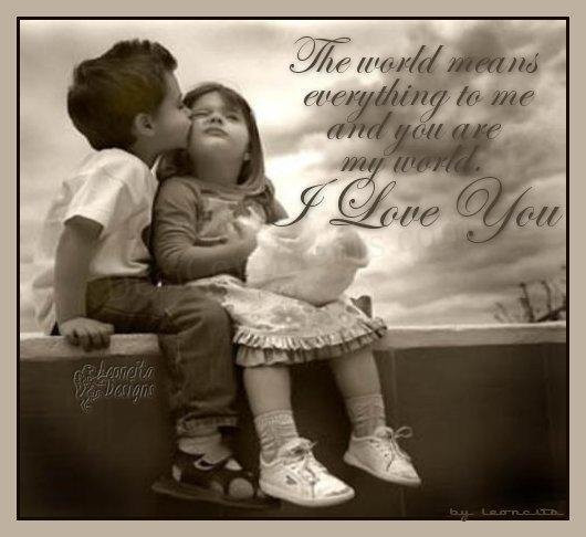 Cute Love Quotes For Kids
 cute kids love quotes image on Favim