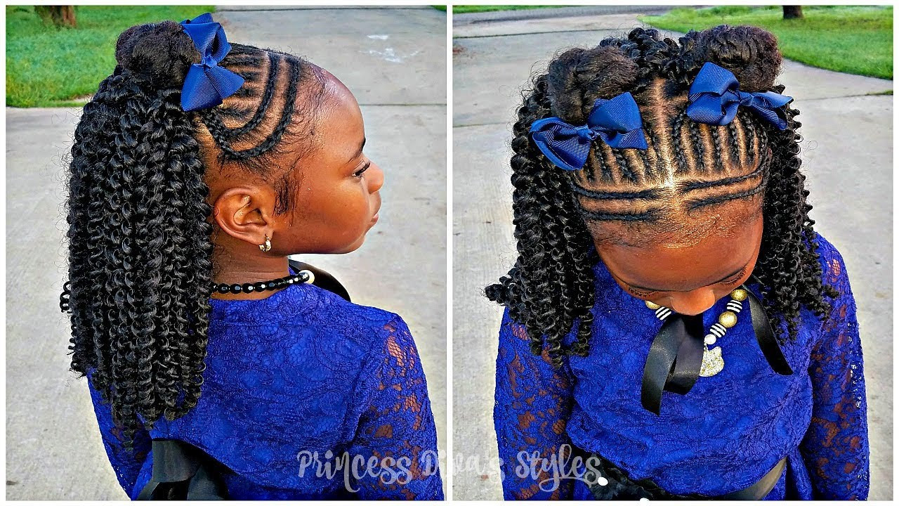 Cute Protective Hairstyles
 Girls Cute Protective Hairstyle