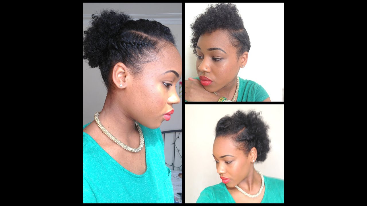Cute Quick Natural Hairstyles
 32 3 Quick Easy style for short Natural Hair wash and
