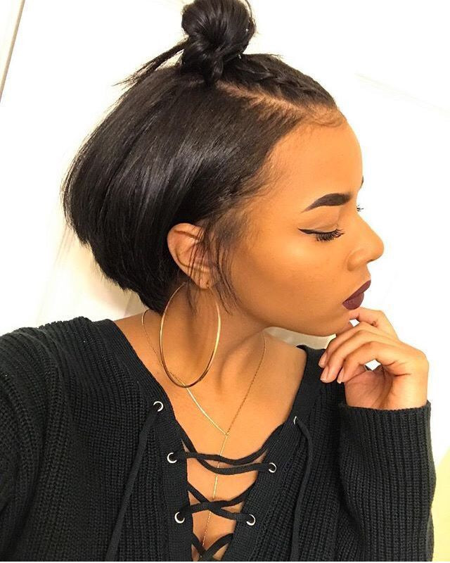Cute Short Hairstyles African American
 blvckstyle IG liso d MUST FOLLOW