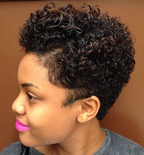 Cute Short Hairstyles African American
 40 Cute Tapered Natural Hairstyles for Afro Hair