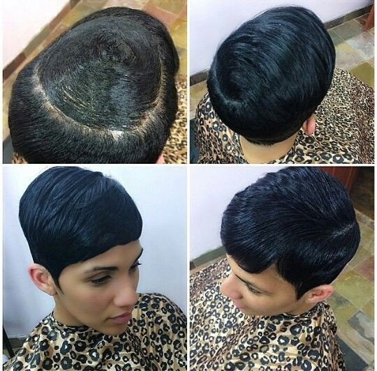 Cute Short Weave Hairstyles
 64 best images about 27 Piece Quick Weave on Pinterest