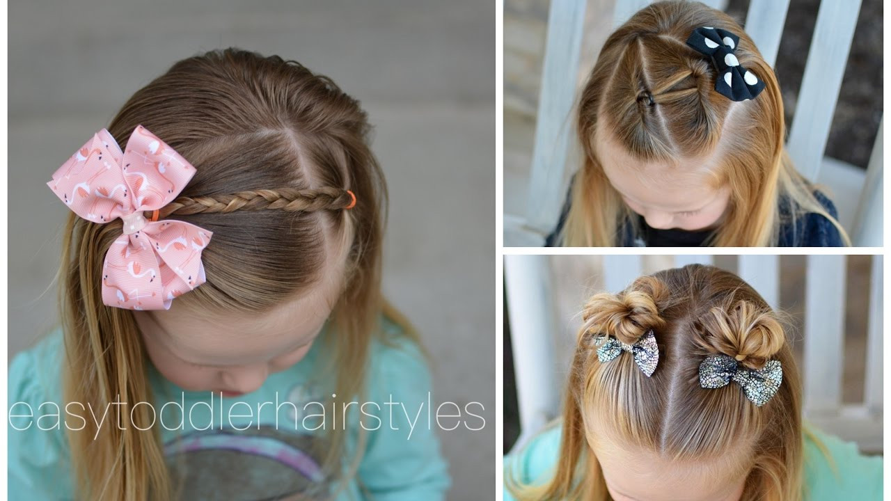 Cute Toddler Hairstyles
 3 Quick and Easy Toddler Hairstyles for Beginners