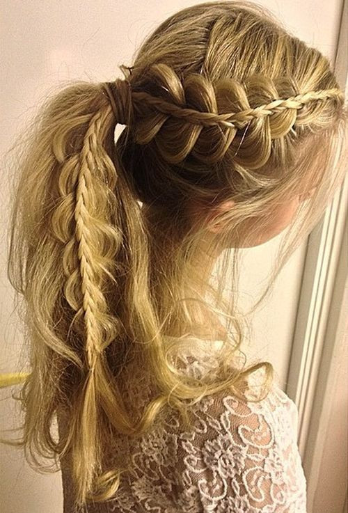 Cute Waitress Hairstyles
 30 Fantastic French Braid Ponytails
