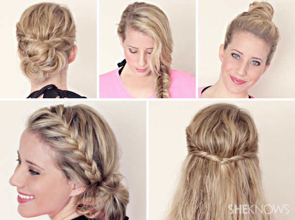 Cute Wet Hairstyles
 Hairstyle tutorials for wet hair