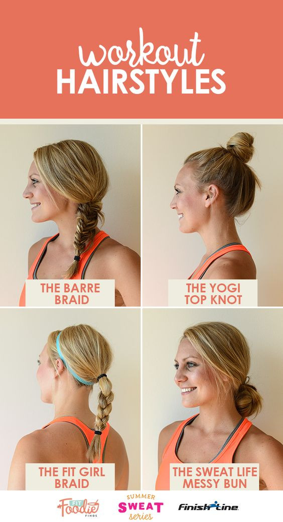 Cute Workout Hairstyles
 The Best Fit Girl Hairstyles SummerSWEATSeries Finish