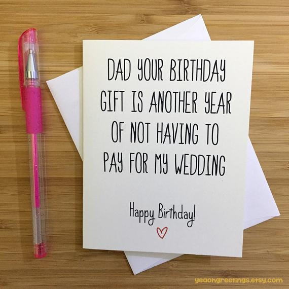 Dad Birthday Gift
 Happy Birthday Dad Card for Dad Funny Dad Card Gift for