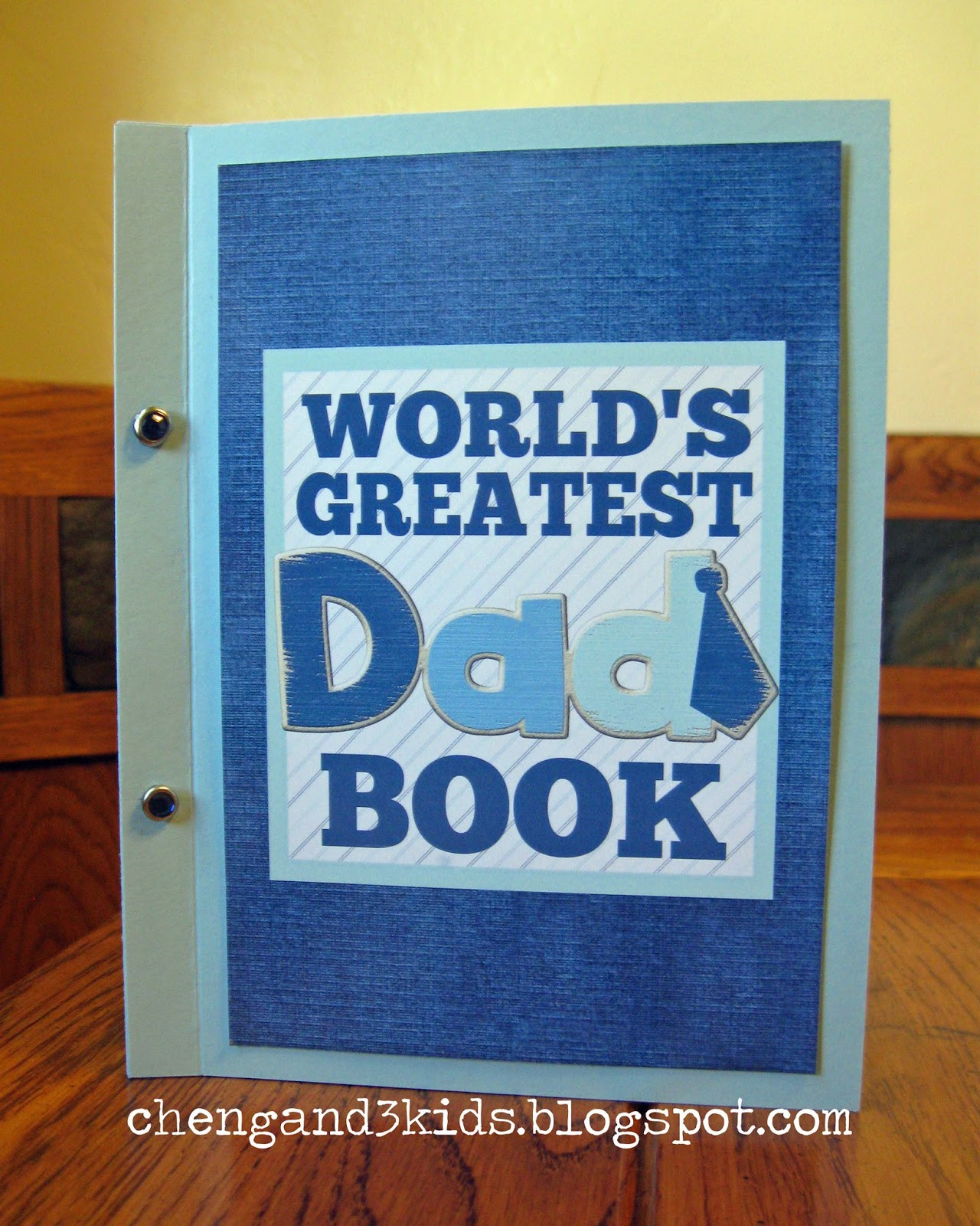 Dad Birthday Gift
 Cheng and 3 Kids FREE Printable World s Greatest Dad Book
