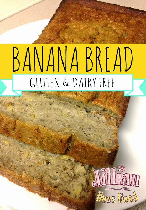 Dairy Free Banana Bread Recipe
 Moist Gluten and Dairy Free Banana Bread Jillian Does Food