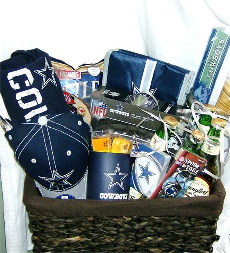 Dallas Cowboys Gift Ideas
 dallas cowboy t basket