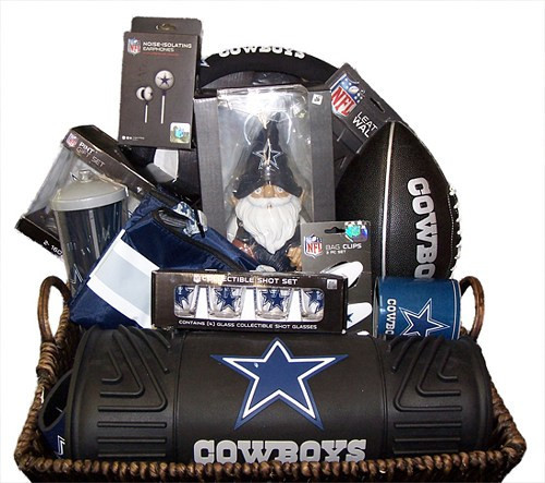 Dallas Cowboys Gift Ideas
 DALLAS COWBOY GIFT BASKET UNI