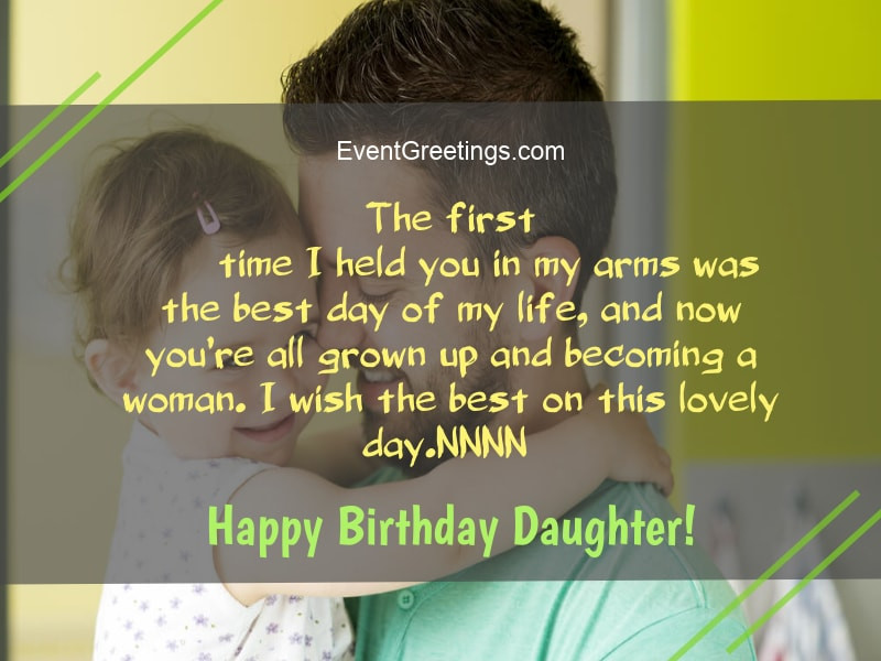 Daughter Birthday Wishes From Dad
 65 Amazing Birthday Wishes For Daughter From Dad