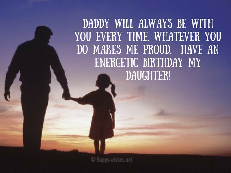 Best 25 Daughter Birthday Wishes From Dad - Home, Family, Style and Art ...