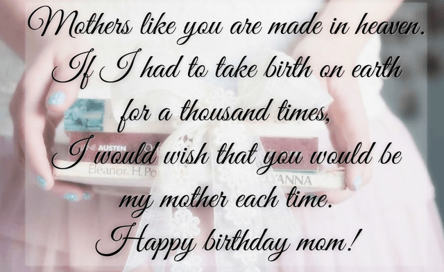 Daughters Birthday Quotes From Mom
 Heart Touching 107 Happy Birthday MOM Quotes from Daughter