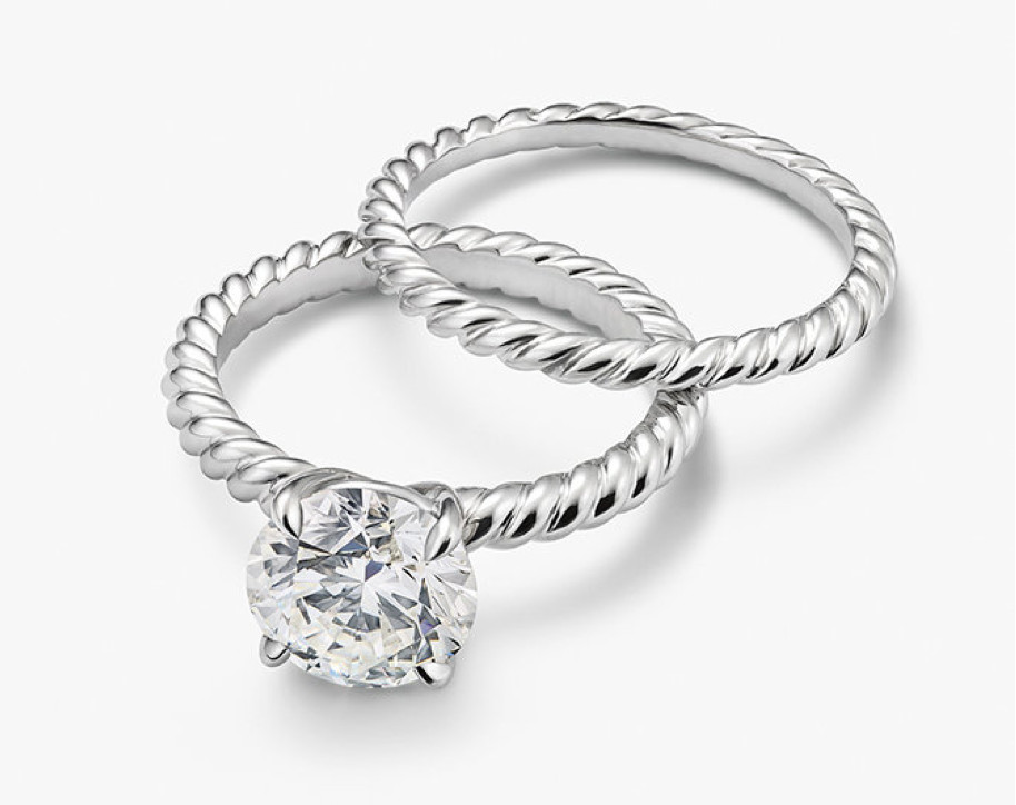 David Yurman Wedding Rings
 A David Yurman Cable Engagement Ring Imposter • Engagement