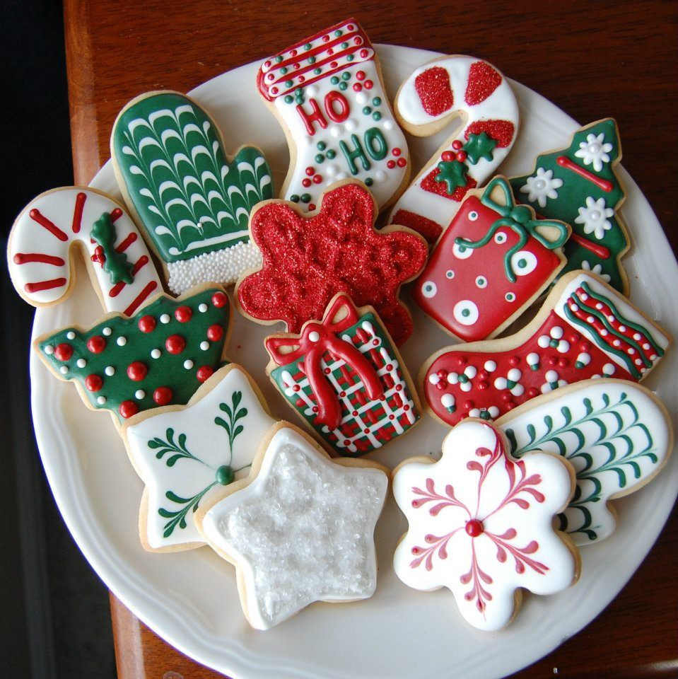 Decorated Christmas Sugar Cookies
 Christmas Cookies Royal Icing Cookies
