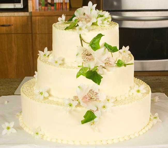 Decorating A Wedding Cake
 Decorating A Wedding Cake