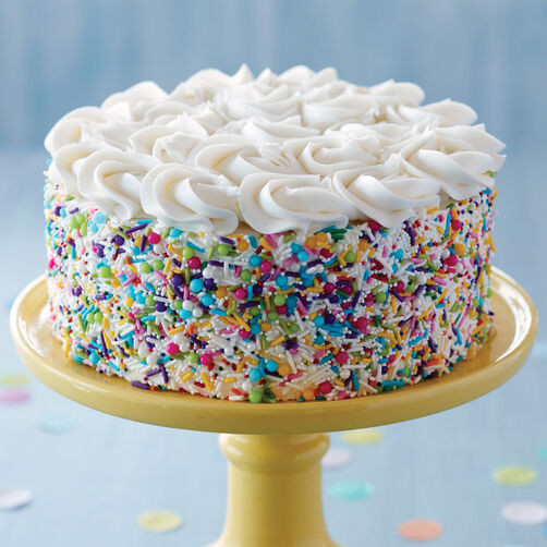 Decorating Birthday Cakes
 Sprinkle on the Fun Birthday Cake