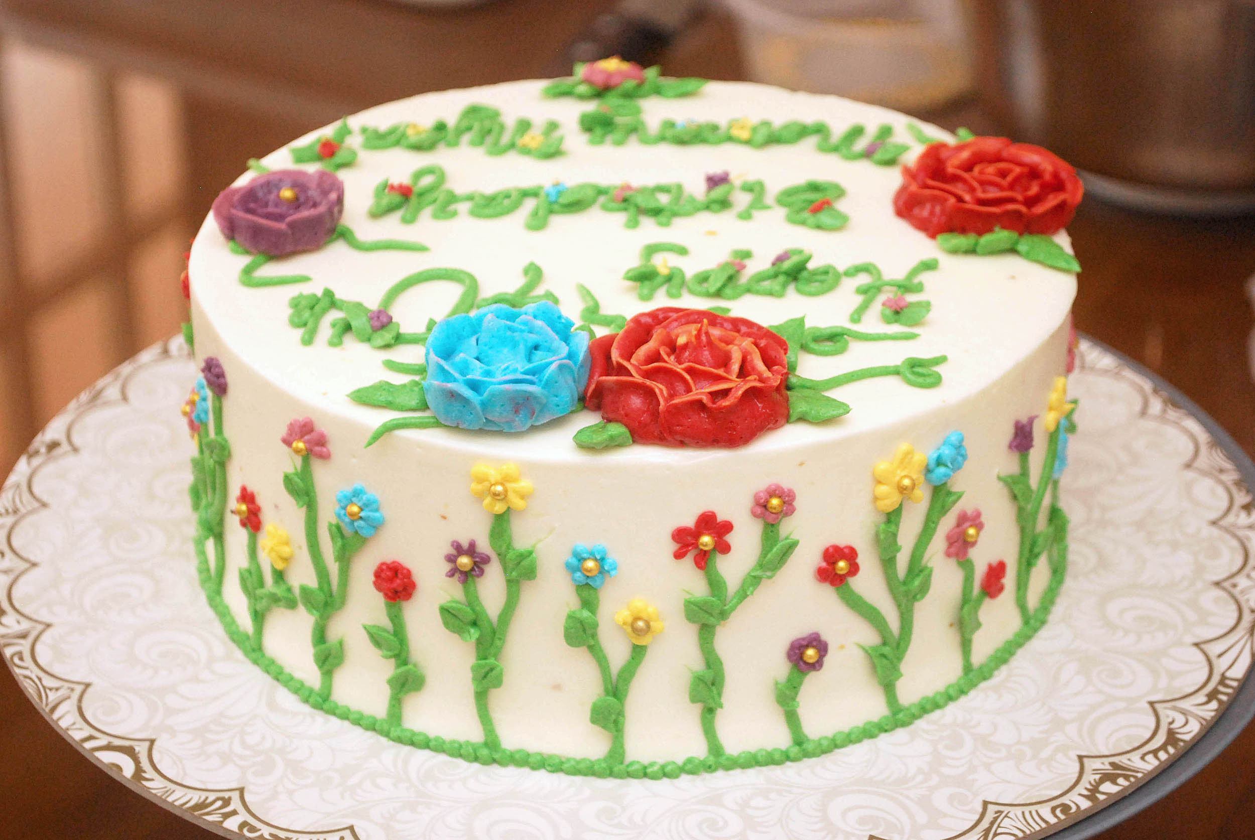 Decorating Birthday Cakes
 Cómo hacer un bizcocho para pastel de cumpleaños