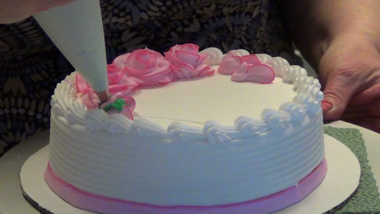 Decorating Birthday Cakes
 Let s decorate a cake with two tone roses by