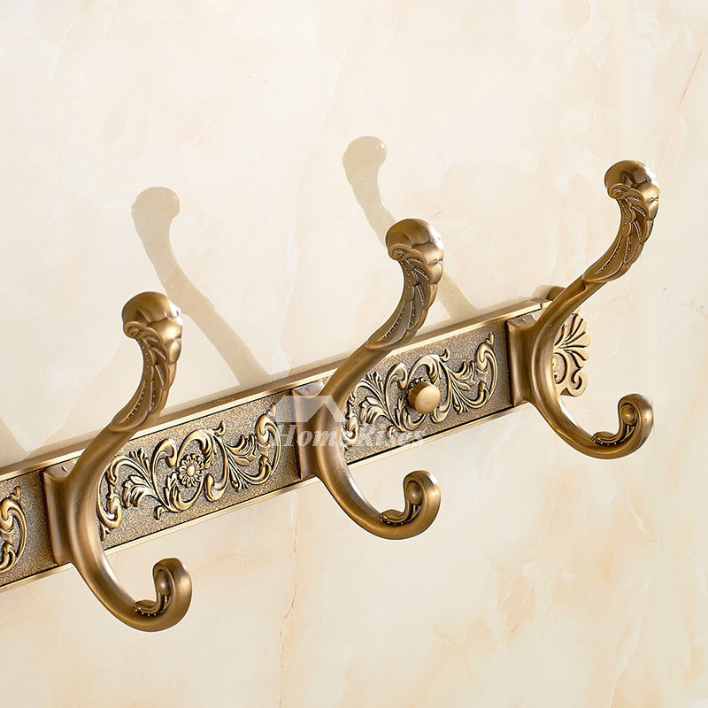 Decorative Bathroom Hooks
 Antique Carved Decorative Wall Hooks For Bathroom